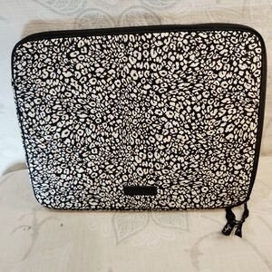 Vera Bradley Black and White Laptop Bag
